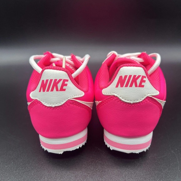 Nike Cortez Nylon Pink White Swoosh 749514-601 Sneakers Shoes Youth Sizes 12 - 2 - Picture 5 of 6